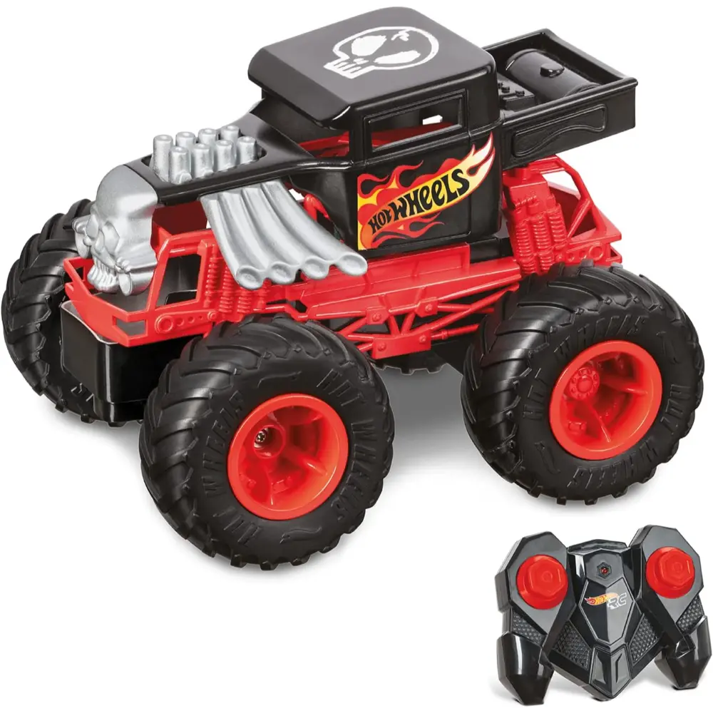 Hot Wheels RC Monster Truck Bone Shaker Battery Operated