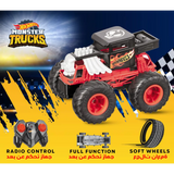 Hot Wheels RC Monster Truck Bone Shaker Battery Operated