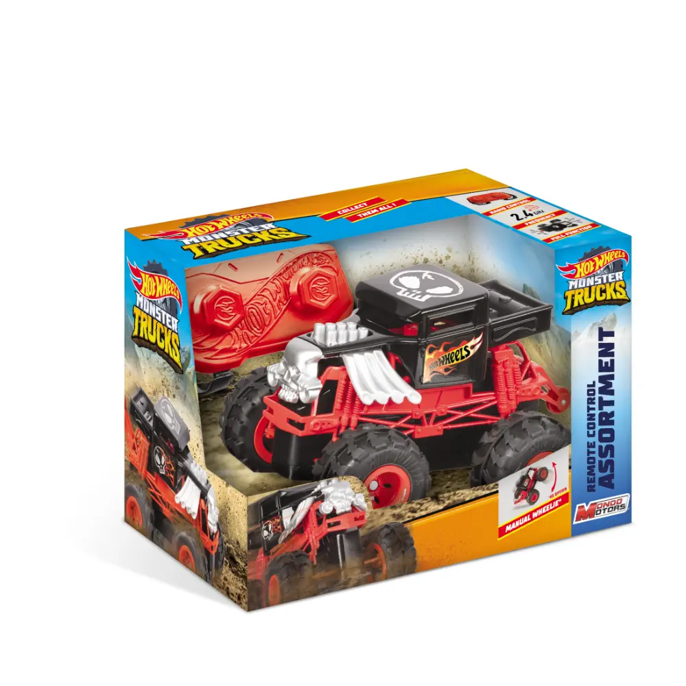 Hot Wheels RC Mini Monster Truck Assortment 1:43 Battery Operated