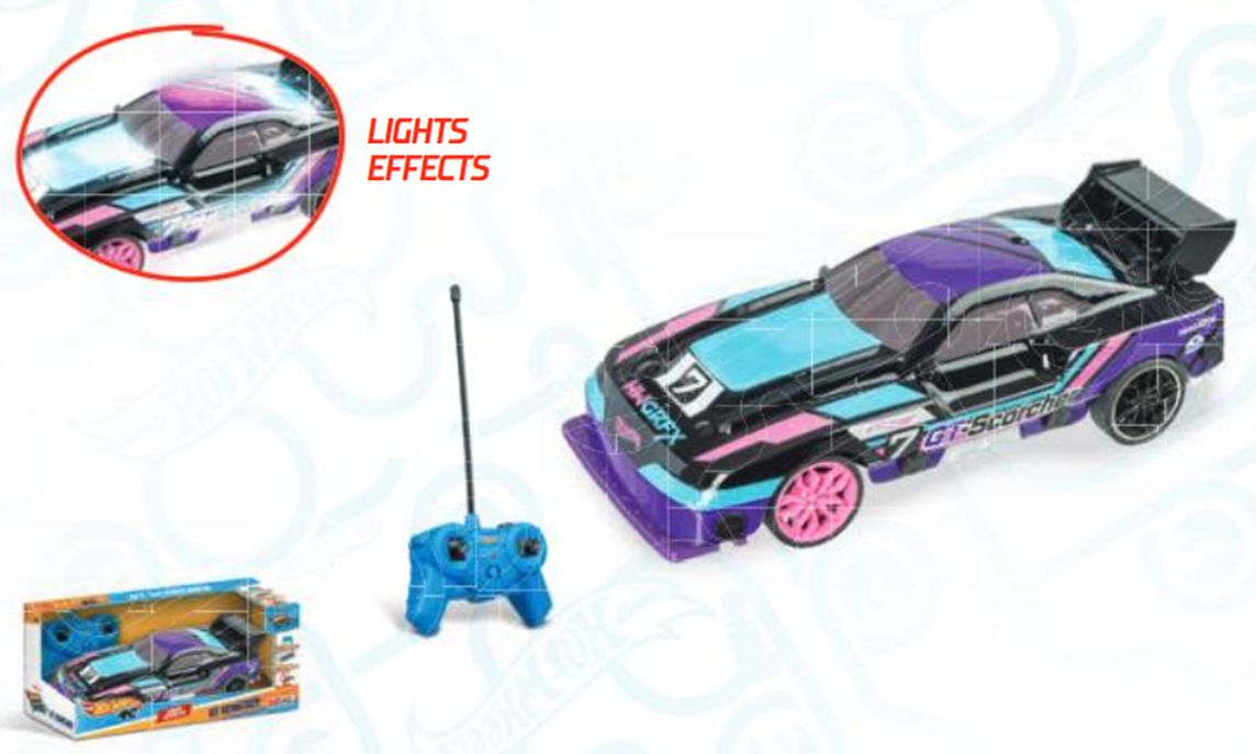 Hot Wheels RC Scorcher Battery Operated