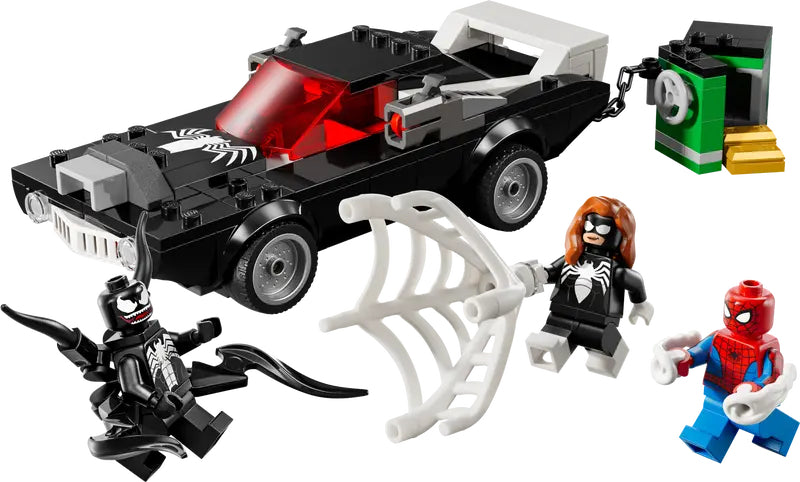 Lego Spiderman vs Venom Muscle Car 76309