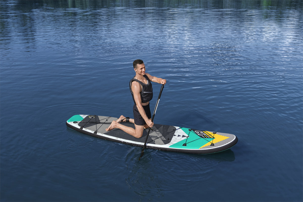 Bestway Hydroforce Aqua Wander Stand Up Paddle Surfing Board Set 305 x 84 x 12cm