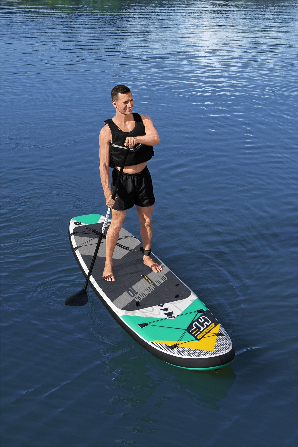 Bestway Hydroforce Aqua Wander Stand Up Paddle Surfing Board Set 305 x 84 x 12cm