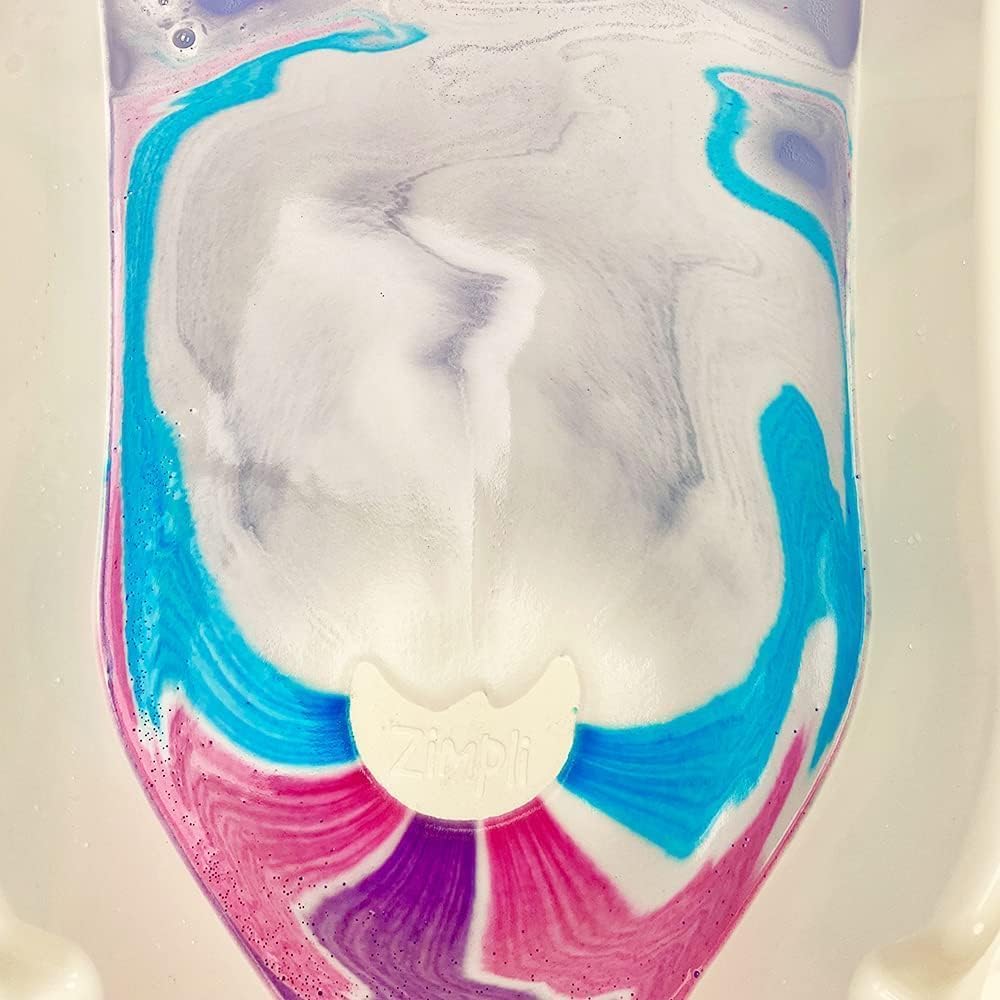 Zimpli Kids Baff Bomb White Rainbow Effect