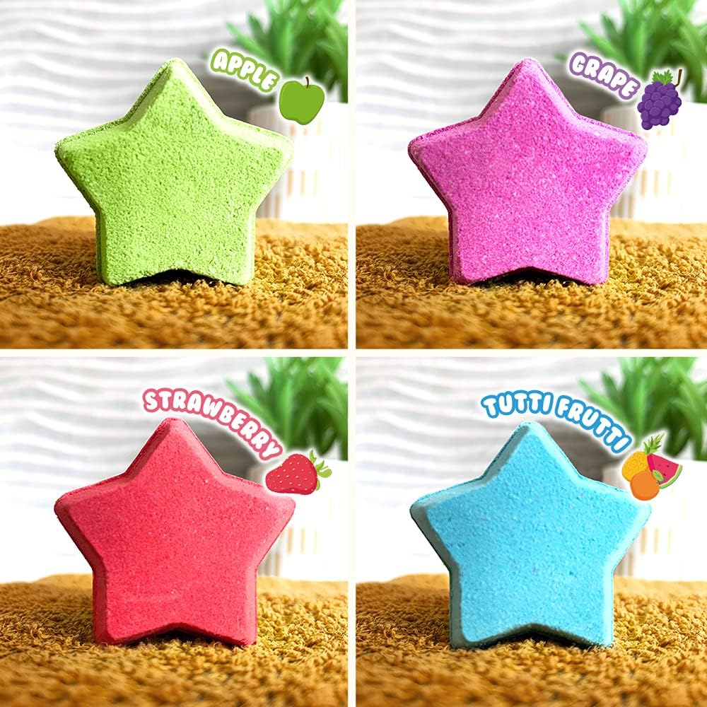 Zimpli Kids Baff Bombz 4 Pack  Star 140G