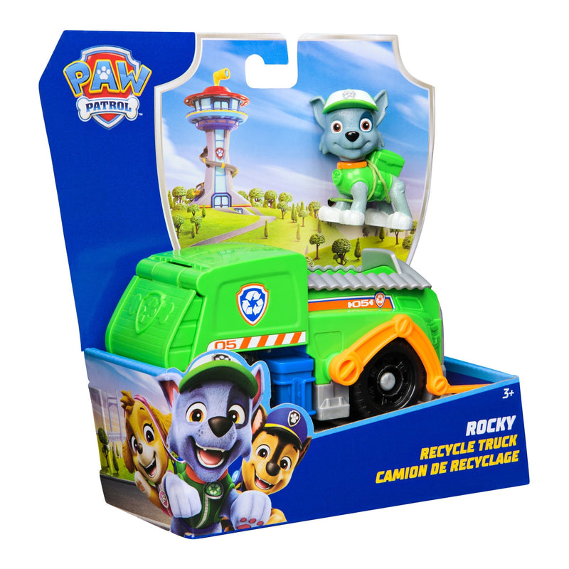 Paw Patrol Basic Vehicle with Figure Assorted Design (Selection is random and subject to availability)