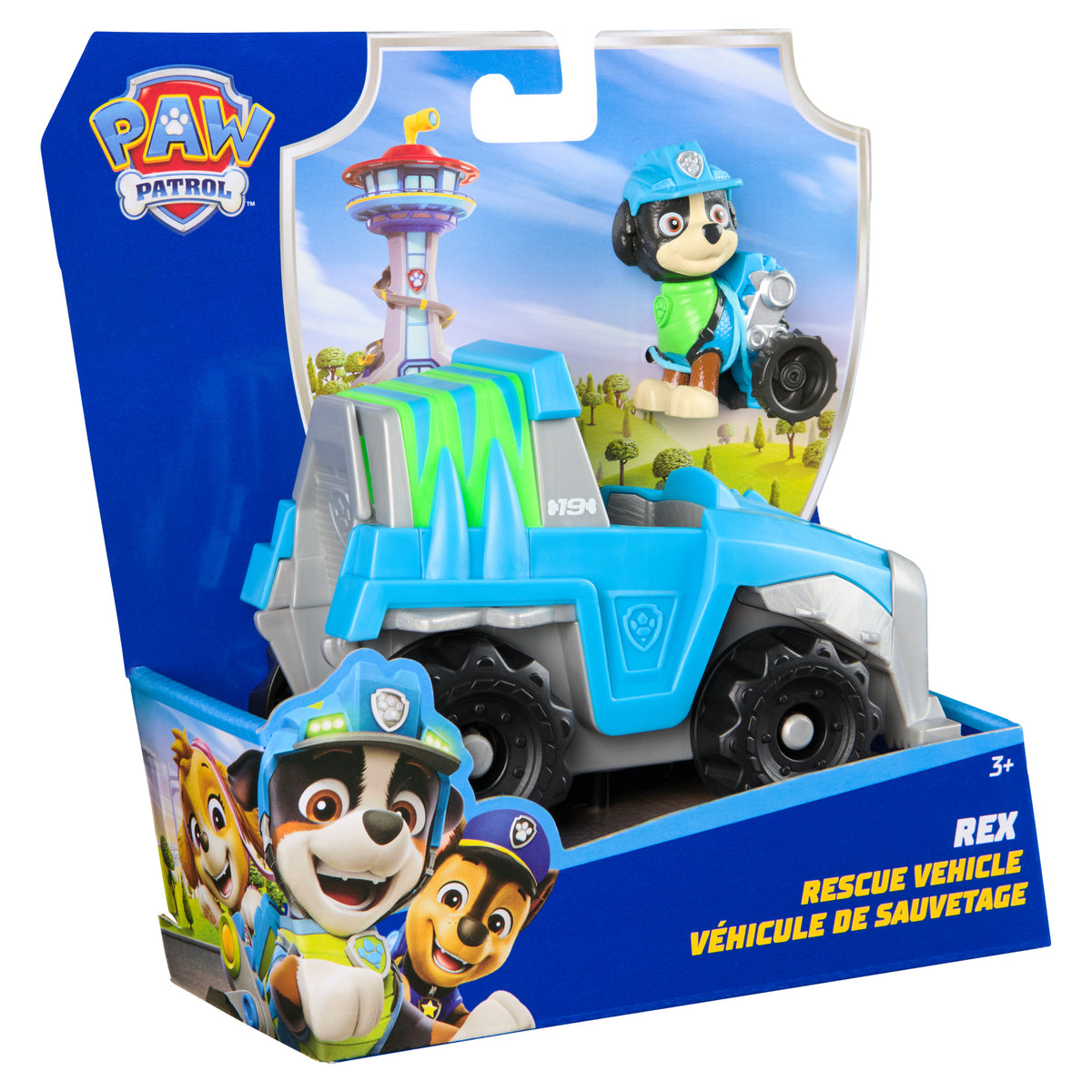 Paw Patrol Basic Vehicle with Figure Assorted Design (Selection is random and subject to availability)