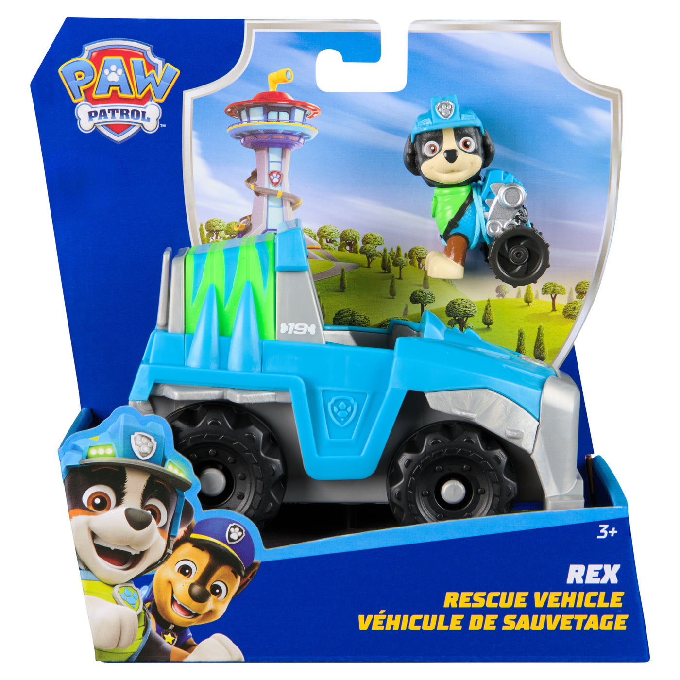 Paw Patrol Basic Vehicle with Figure Assorted Design (Selection is random and subject to availability)