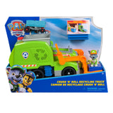 Paw Patrol Rocky Crush N' Roll Recycling Truck with Action Figure