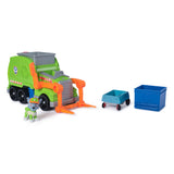 Paw Patrol Rocky Crush N' Roll Recycling Truck with Action Figure