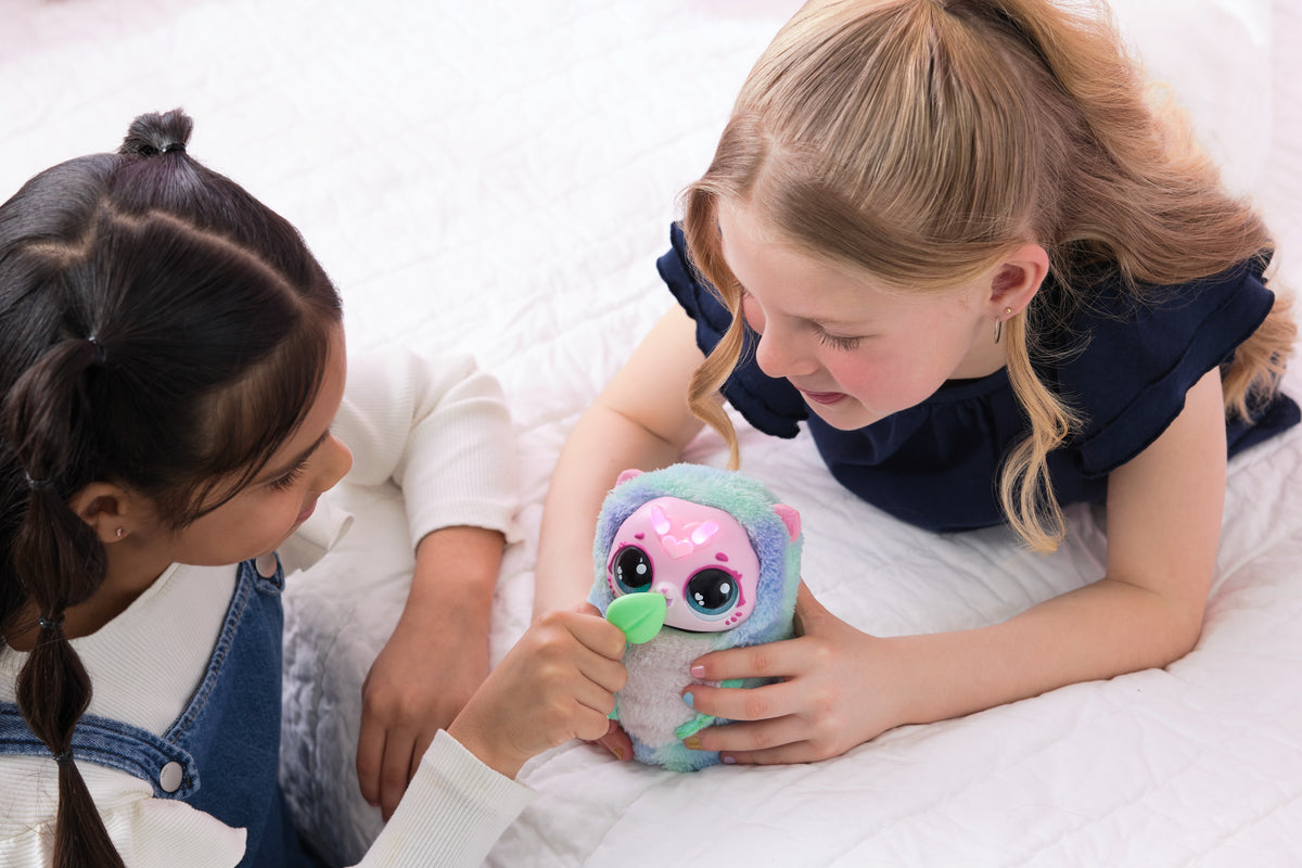 Hatchimals Bloomables Kittyfly Interactive Battery Operated Toy