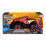 Monster Jam Marvel Spider-Man RC Monster Truck 1:24 Scale - Remote Control Toy