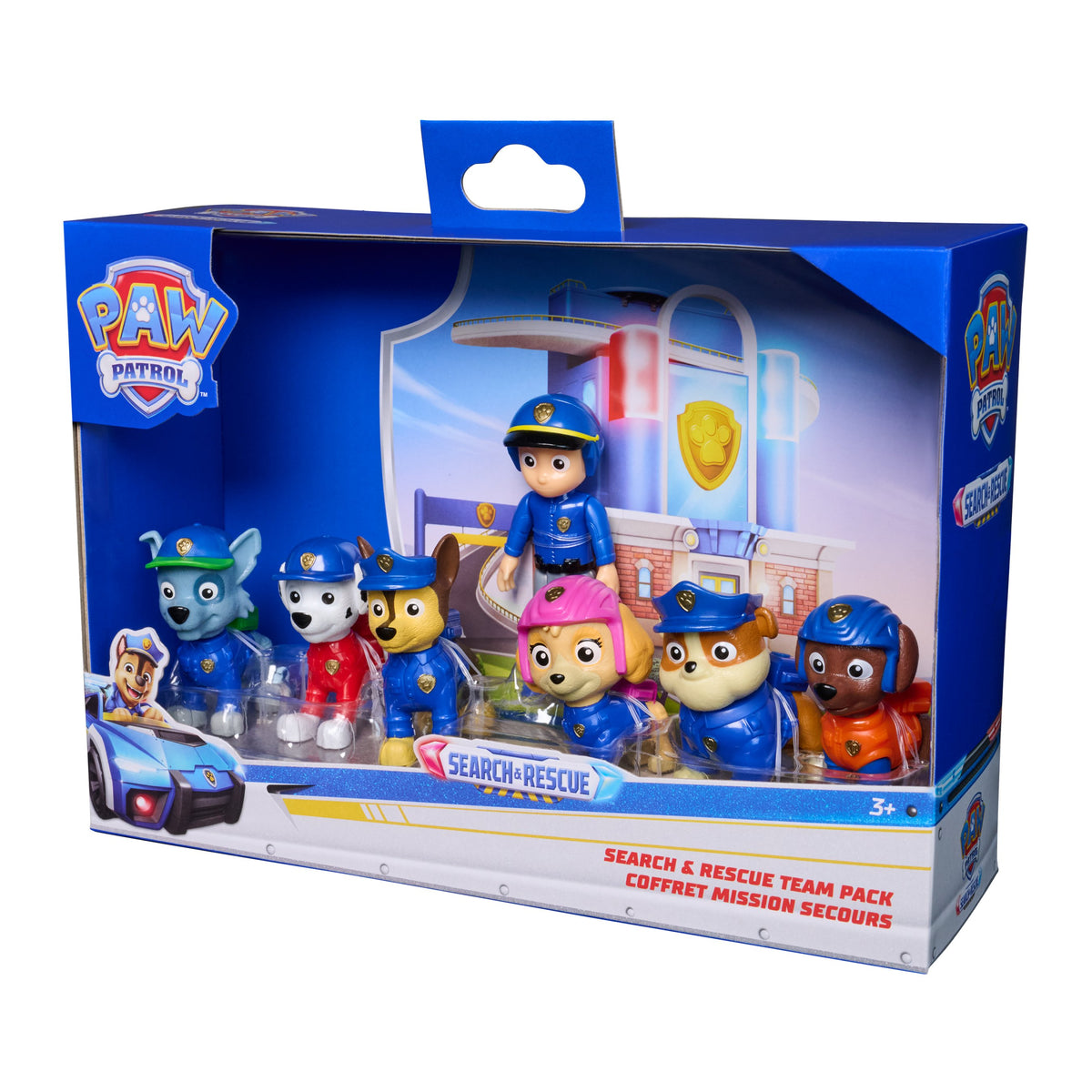 Paw Patrol Search & Rescue Team 7-Piece Collectible Action Figure Set