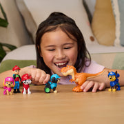 Paw Patrol: The Dino Movie Dino Adventure 6-Figure Pack Playset for Kids