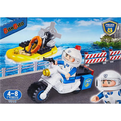 Banbao Police Series 62Pcs 7018