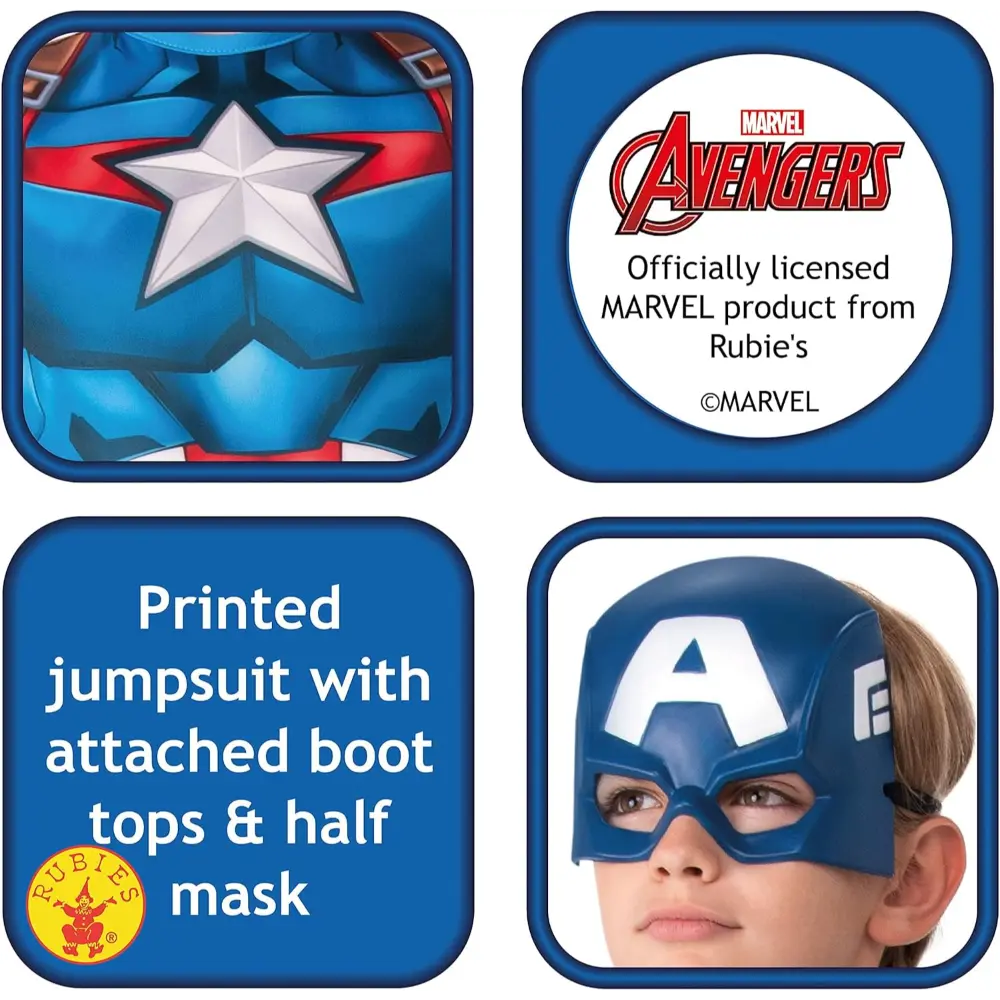 Rubies Costume Captain America Classic Medium