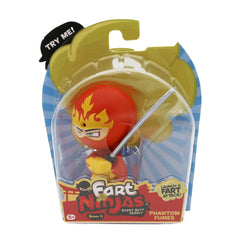 Fart Ninjas 4 Pack  Series 11 Mini Action Figures with Realistic Fart Noises Assortment