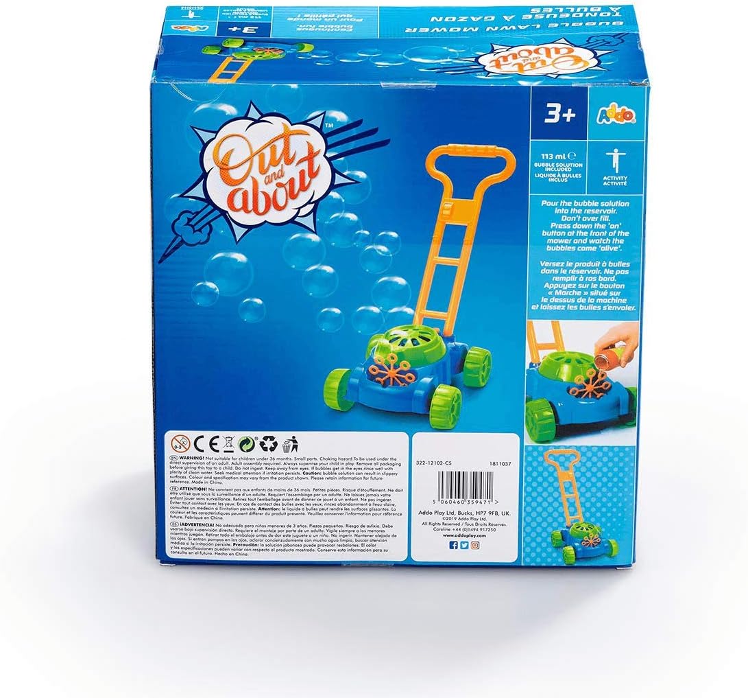 ADDO Out And About Bubble Lawn Mower