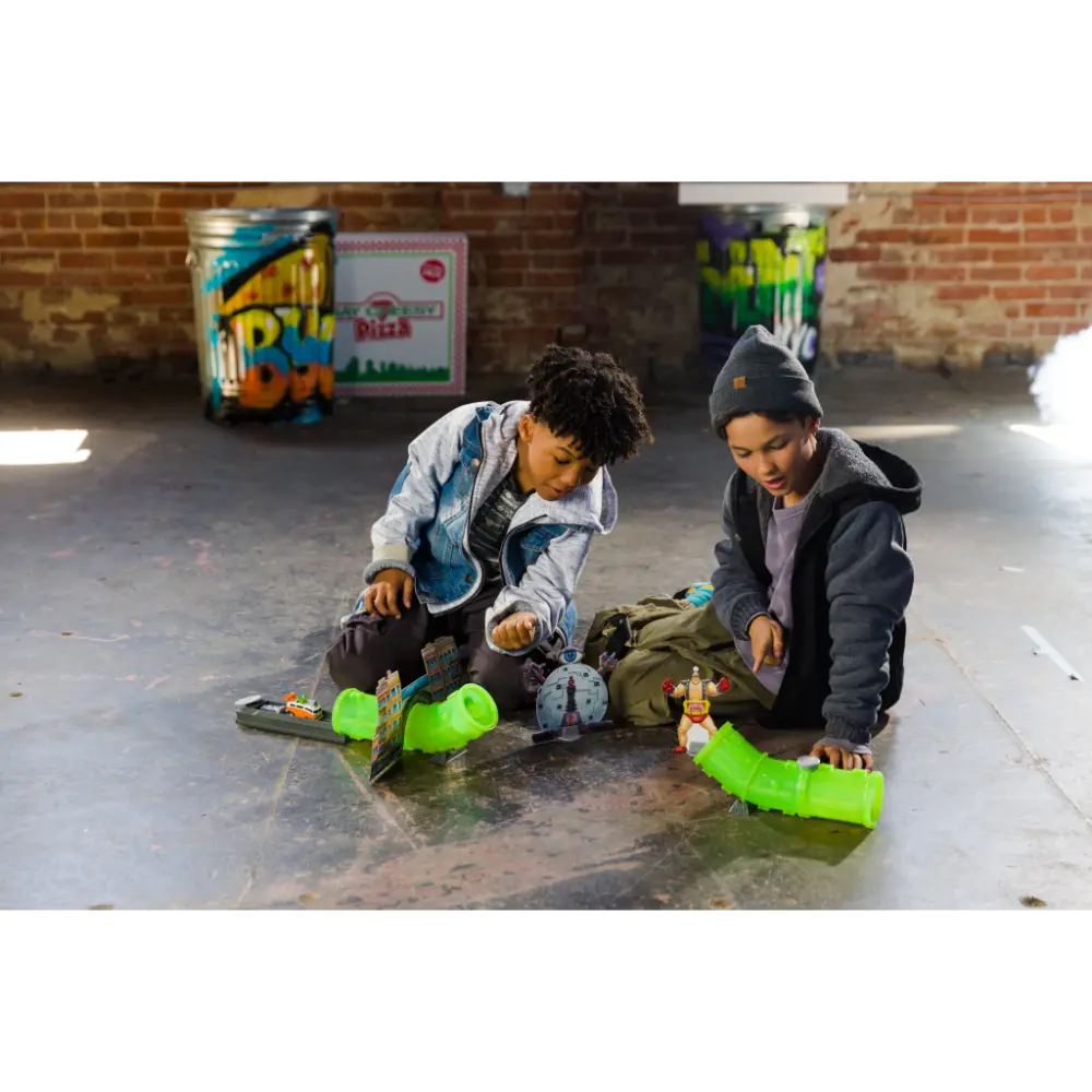 TMNT SHELL RIDERS PLAYSET