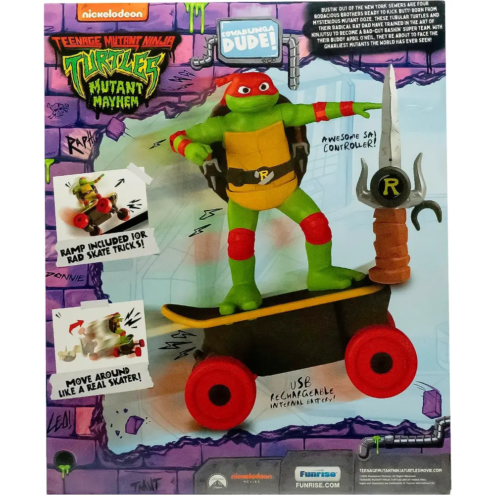 TMNT Movie RC Cowabunga Skate B/O