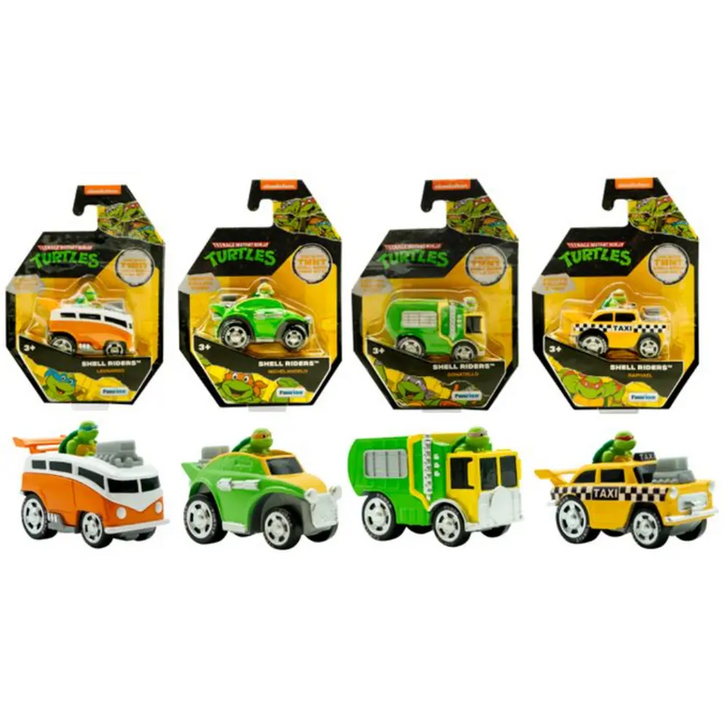 TMNT Diecast Shell Riders Classic Value - Sold Each Separately