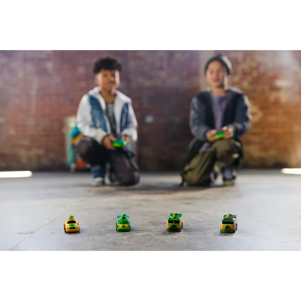 TMNT Rc Micro Shell Racers 4 Assortment Battery Operated