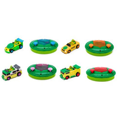 TMNT RC MICRO SHELL RACERS 4ASST B/O