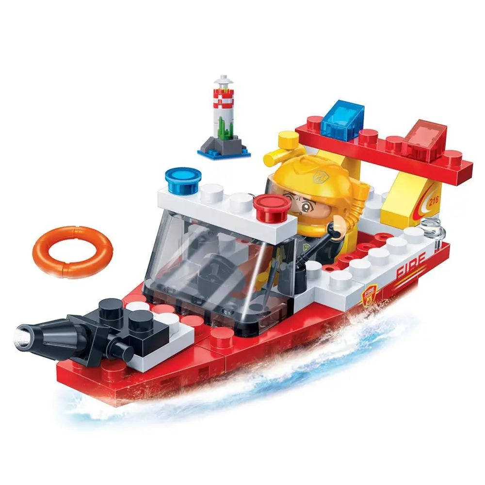 Banbao Fire Series 62Pcs 7119