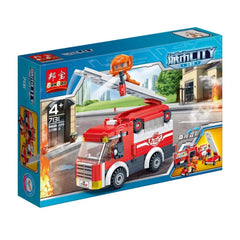 BANBAO FIRE LADDER TRUCK FIRE HAZARD TRU