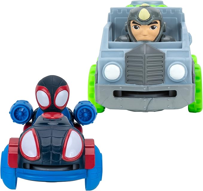 Spidey N Friends Miles + Rhino 2 Pack