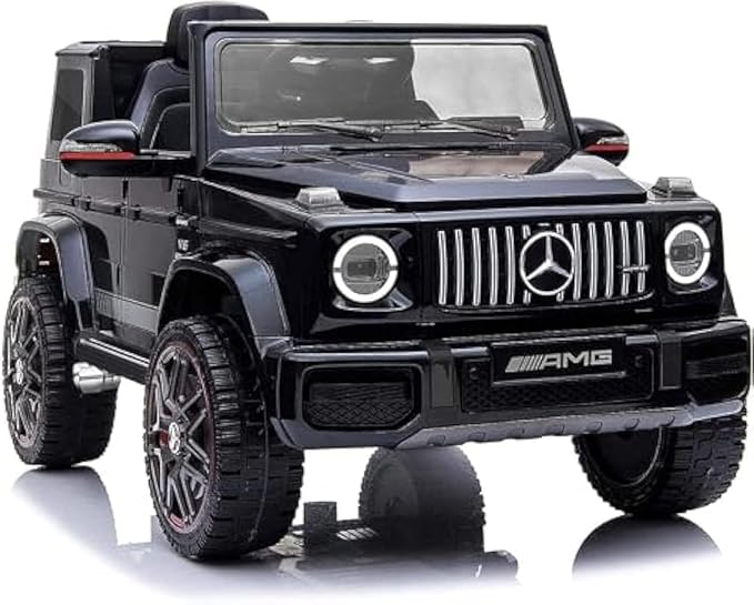 Mercedes Benz G63 Amg Low Door Black & White Ride- Ons