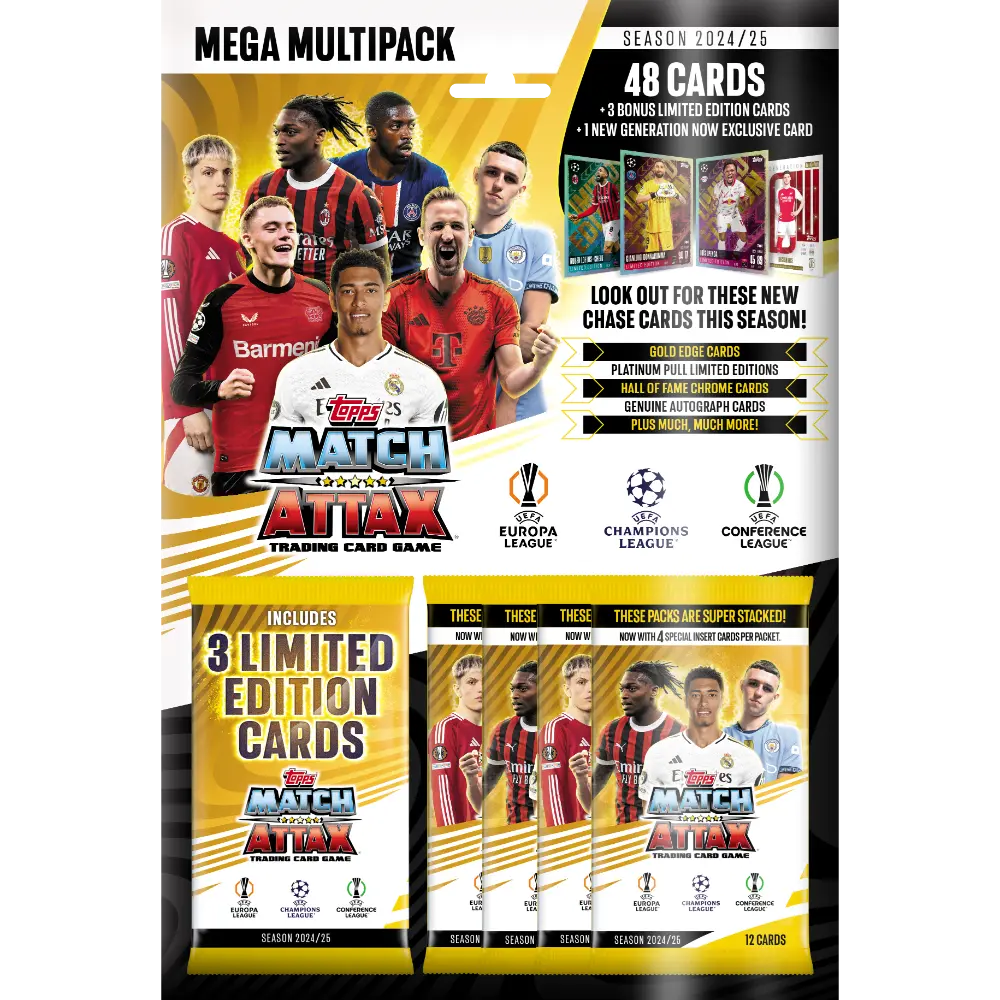 Topps Uefa Match Attax Mega Multipack