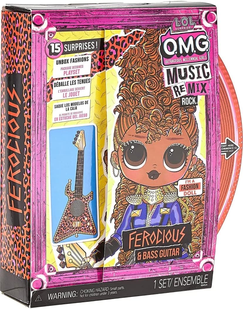 LOL Surprise Omg Remix Rock Ferocious Fashion Dolls