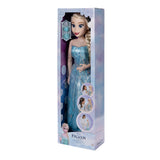 Disney Frozen Playdate Elsa Doll Articulated Figure with Evening Dress and Hair Accessories 32 Inch