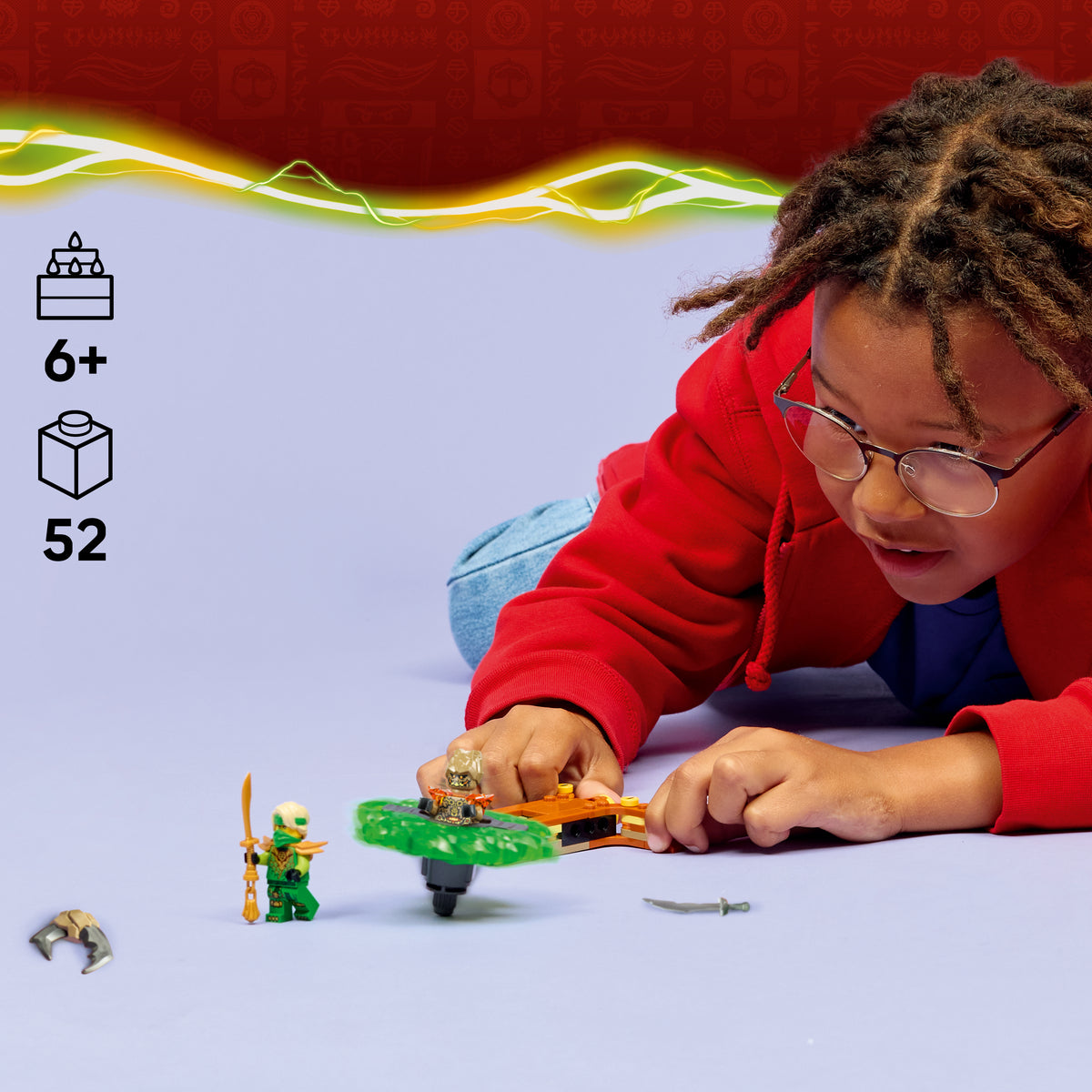Lego Ninjago Lloyd Vs Earth Monster Spinner