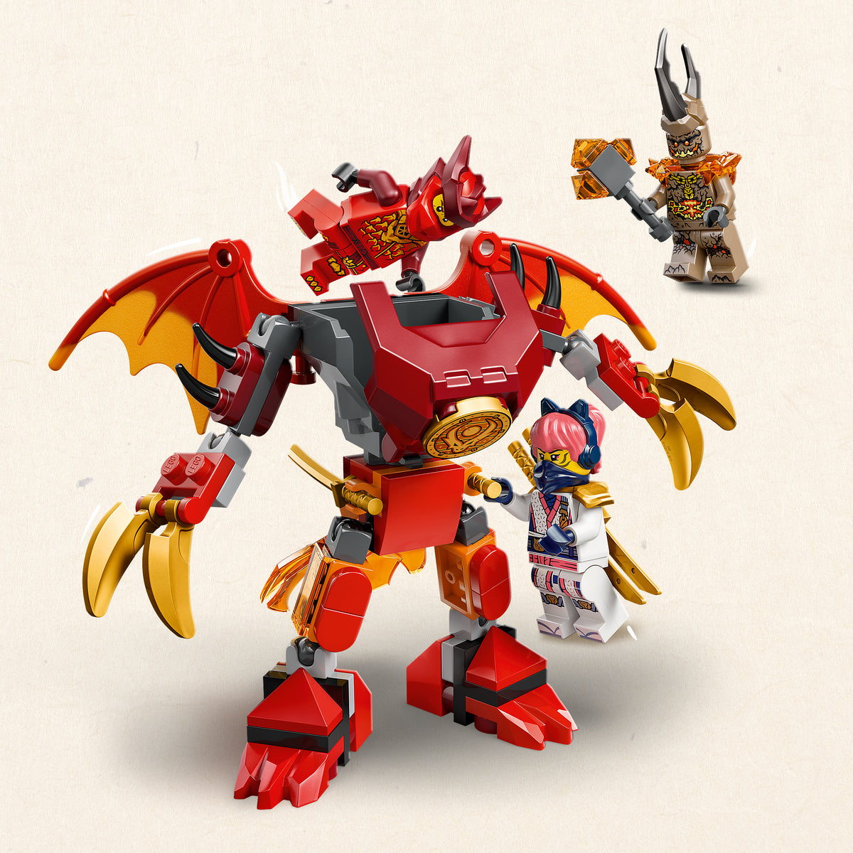 Lego Ninjago Kais Dragon Mech Battle Pack