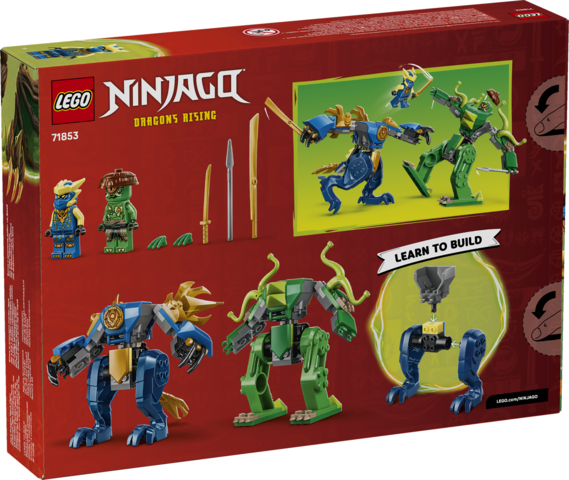 Lego NINJAGO Jay's Dragon Mech Fight Building Set 71853