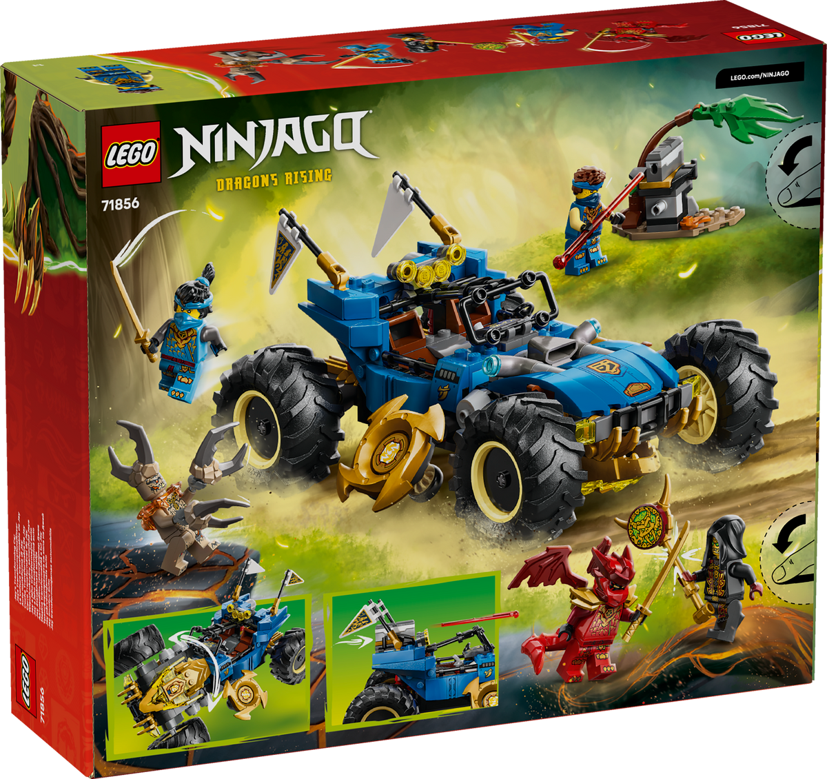 Lego Ninjago Jays Transforming Car
