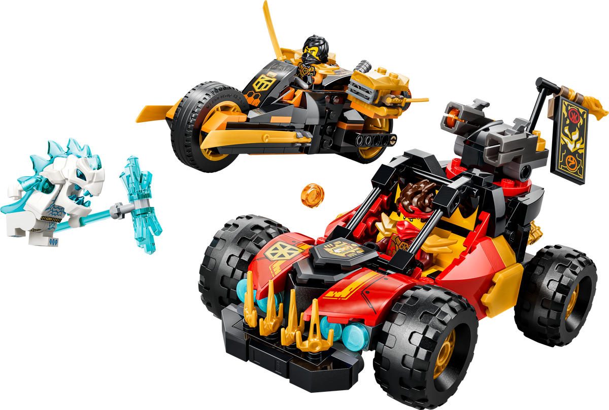 Lego NINJAGO Kai & Cole Combiner Vehicles Building Set 71864
