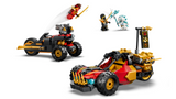 Lego NINJAGO Kai & Cole Combiner Vehicles Building Set 71864