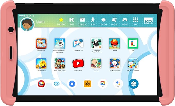 Kurio Tablet Pink Battery Operated 7 - Inch