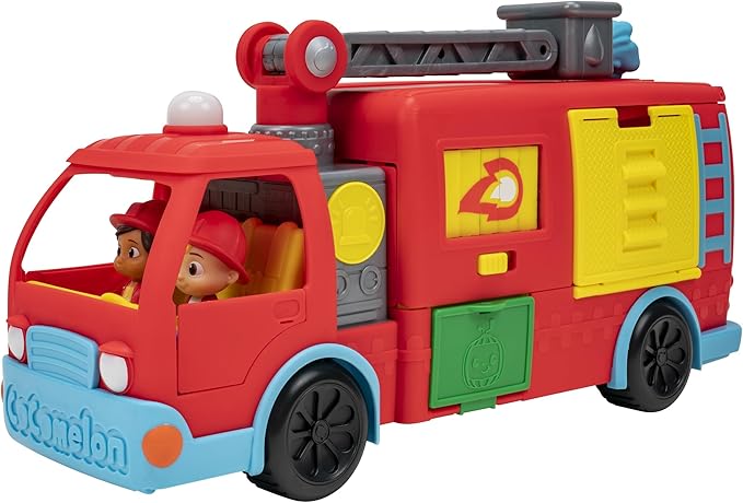 Cocomelon Deluxe Transforming Firetruck Toddlers & Preschool