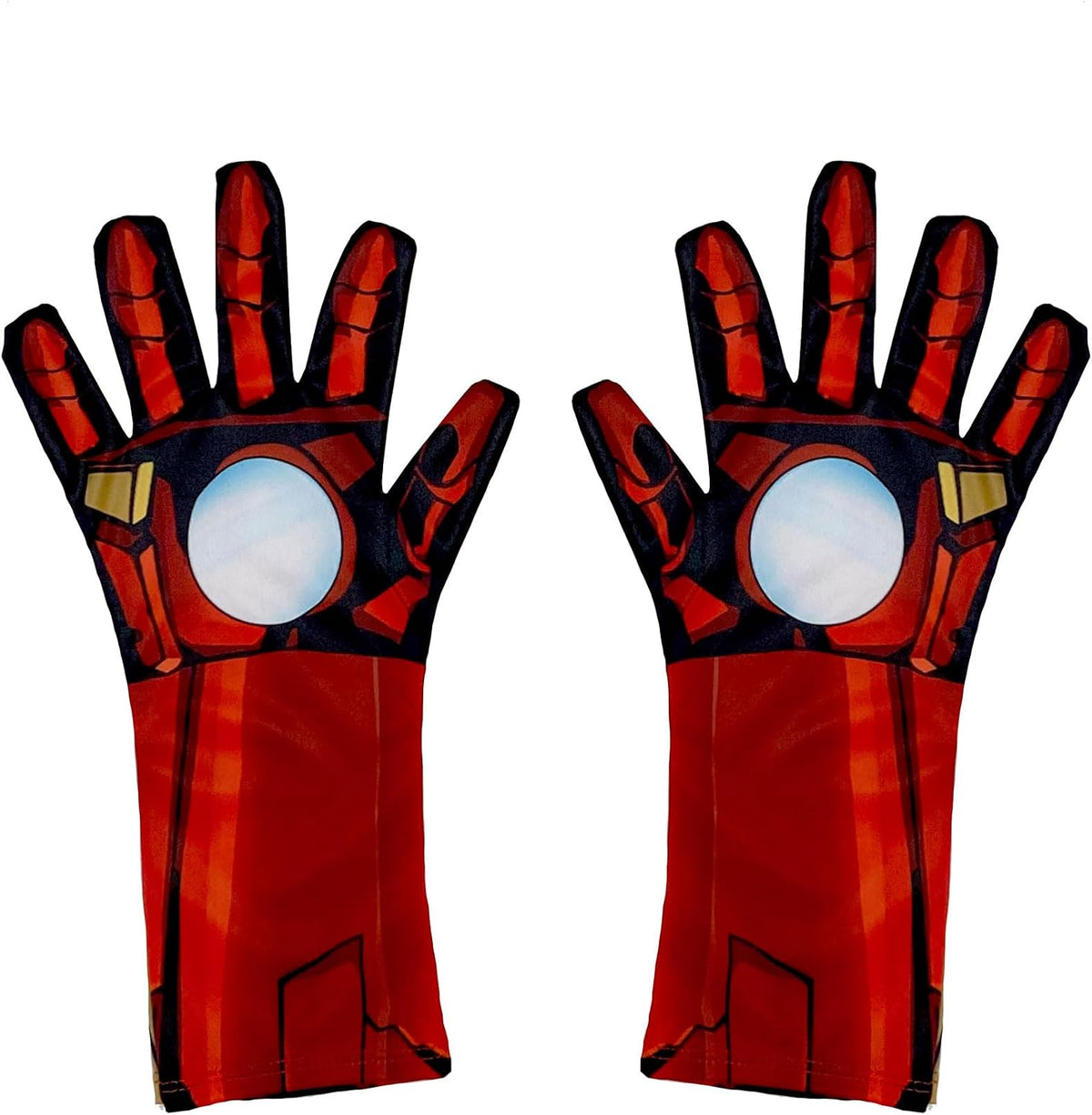 Marvel Avengers Iron Man Deluxe Costume for Kids Superhero Fancy Dress Outfit, 5-6 Years