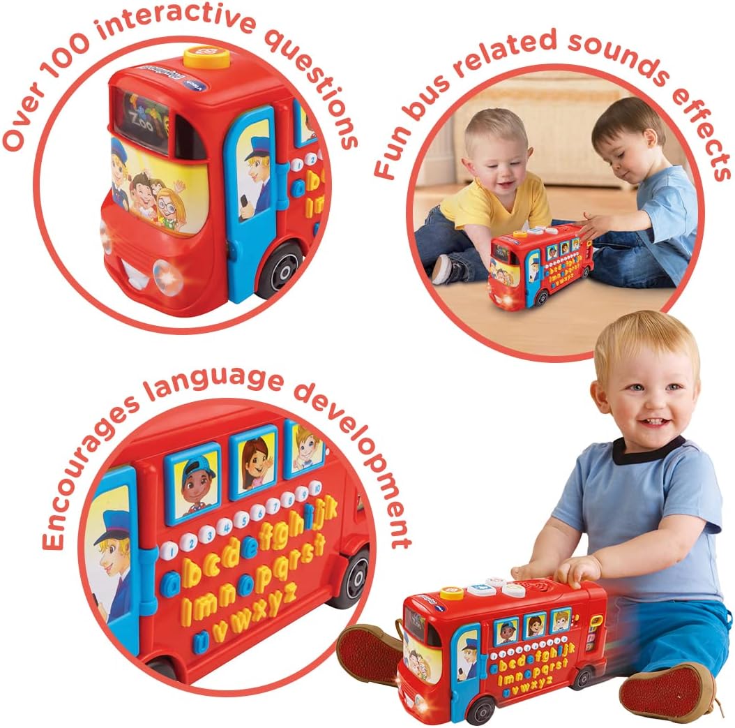 VTech Playtime Bus With Phonics Educational Toys