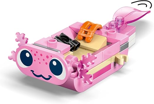 Lego Friends Axolotl Adventure Boat - Kids Building Playset with Mini Dolls & Animal Figures