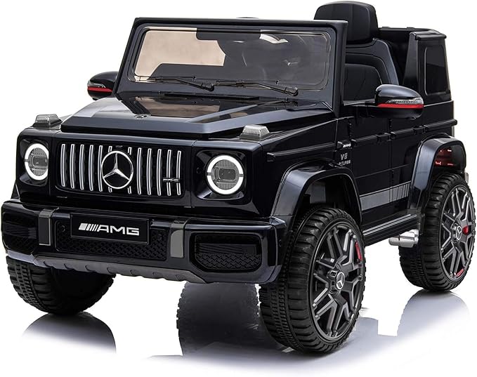 Mercedes Benz G63 Amg Low Door Black & White Ride- Ons