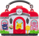 Pokémon Squish-A-Longs Medium Playset - Mini Collectible Figures & Portable Playset for Kids