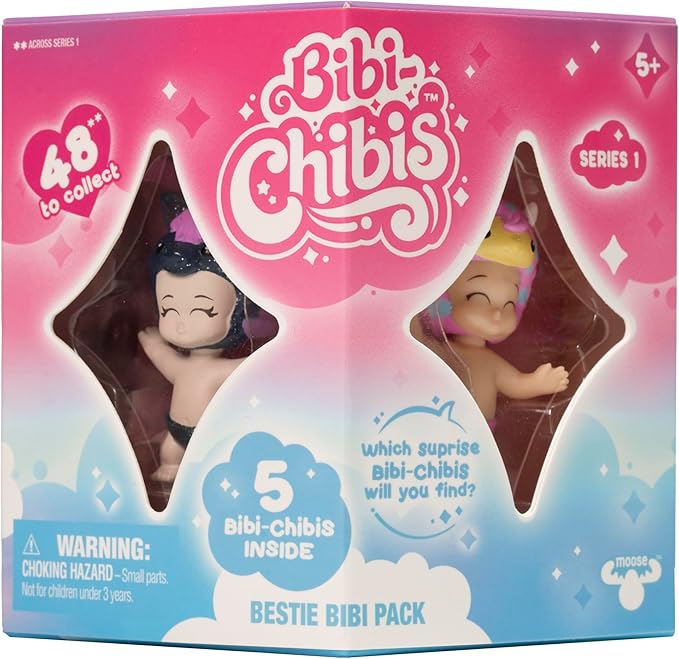Bibi Chibis Bestie Collectible Toys 5 Pack