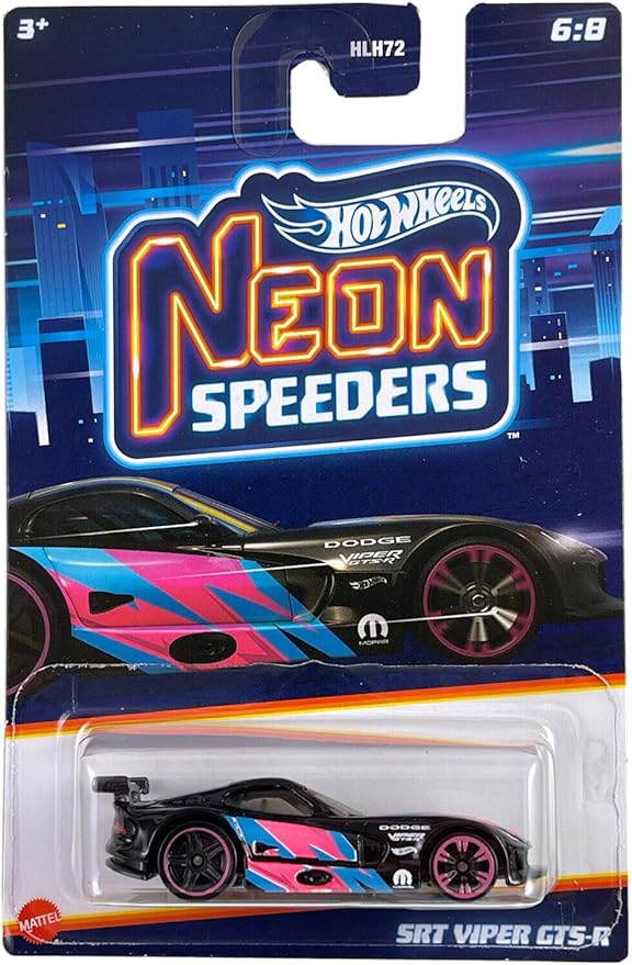 Hotwheels DC Neon Speeders Assortment