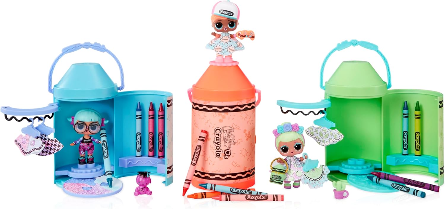 LOL Surprise Crayola Color Me Studio Doll Set